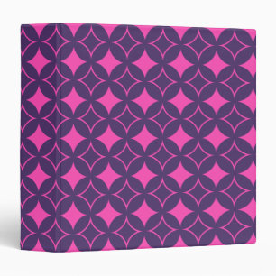 Pink and purple shippo binder