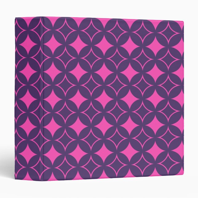 Pink and purple shippo binder (Front/Spine)