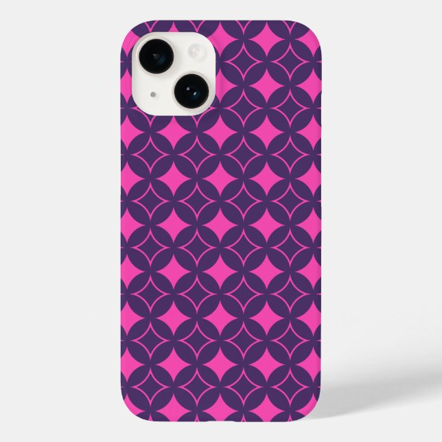 Pink and purple shippo  Case-Mate iPhone case (Back)
