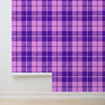 Pink And Purple Tartan Plaid