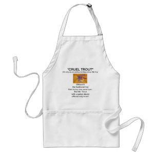 "Pink and Purple" Wet Fly-Cruel Trout" Apron