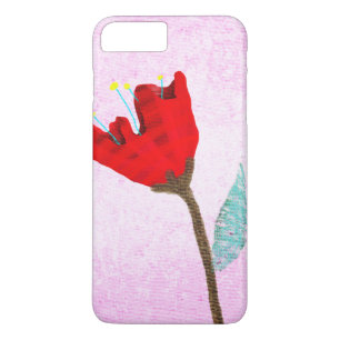 Pink and Red iPhone 8 Plus/7 Plus Case