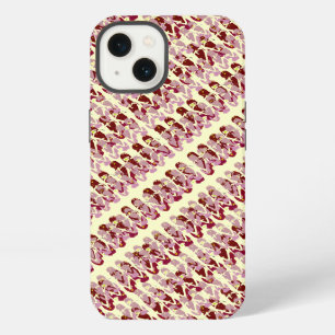 Pink and Red Flip Flop Design iPhone 13 Case