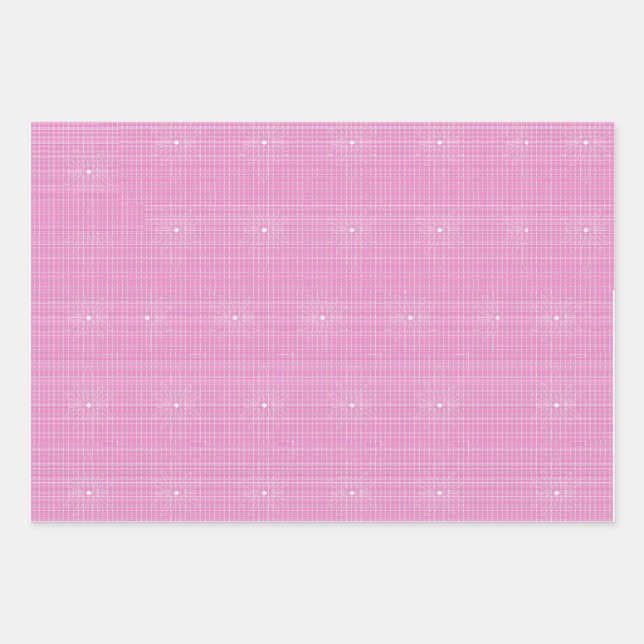 pink and red sieve feet Wrapping Paper. Paper Sheet (Front)