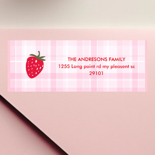 Pink and Red Strawberry