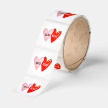 Pink and Red XOXO Roll