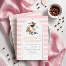 Pink and Rose Gold Espresso Martini Bridal Shower