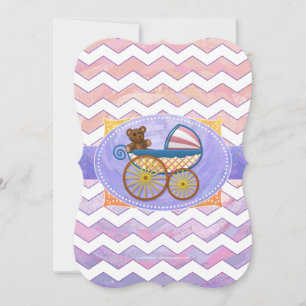 Pink and Stinky Baby Stuff Invitation