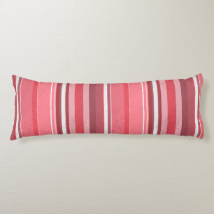 Pink and Stinky Stripes Body Pillow