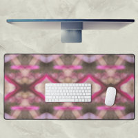 Pink and Taupe Boho Chic Abstract Pattern