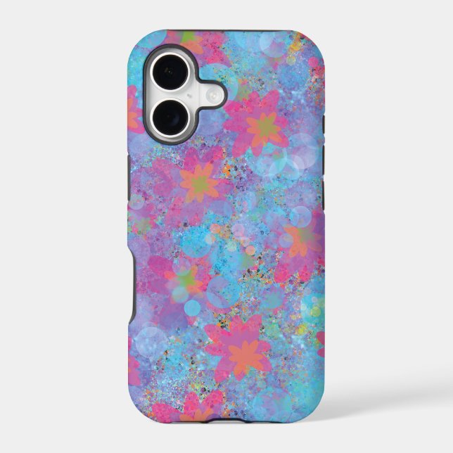 Pink and Turquoise Dream (Verso)