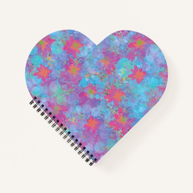 Pink and Turquoise Dream Notebook (Front)