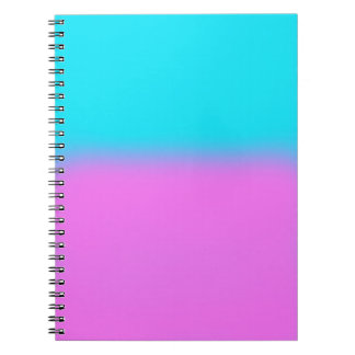 Pink and Turquoise Notebook/Journal Notebook