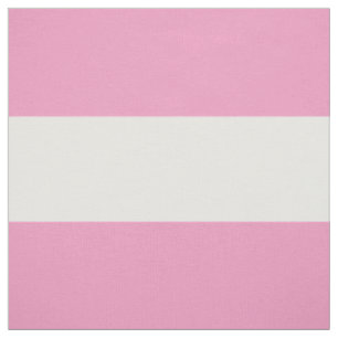 Pink and White 3 Inch Wide Stripes Fabric