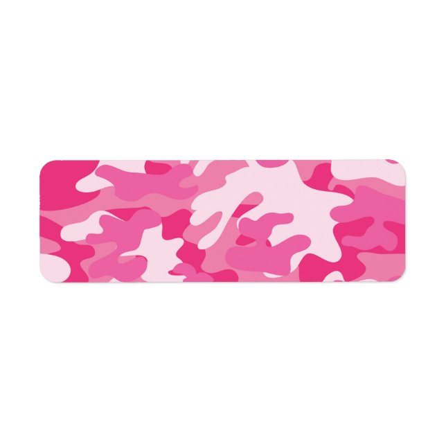 Pink and White Camo Design (Front)