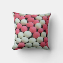 Pink and White Candy Pattern