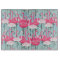Pink And White Crowd Of Flamingos