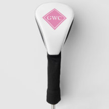 Pink And White Custom Monogram