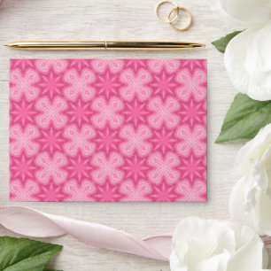 Pink And White Envelope