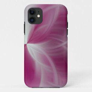 pink and white featheres texture Iphone case