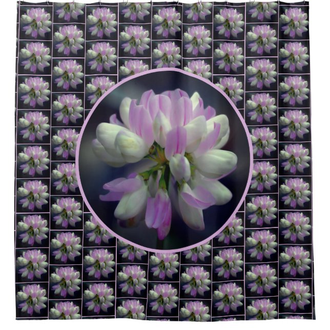 Pink And White Flower Close Up Pattern   (Front)