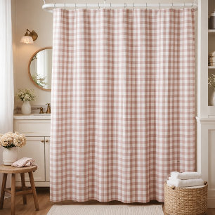 Pink and White Gingham 