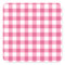 Pink And White Gingham Check Pattern