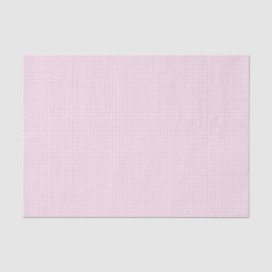 Pink and White Gingham Tissue Paper