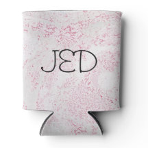 Pink and White Marble Pattern