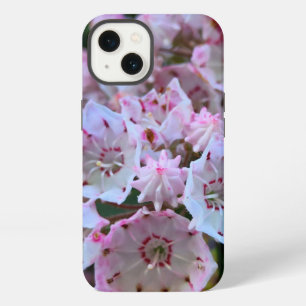 Pink and White Mountain Laurel Flowers iPhone 13 Case