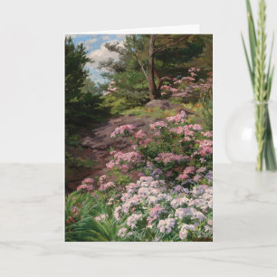 Pink and White Rhododendron Thomas Allen, Jr. Card