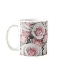 Pink and White Roses