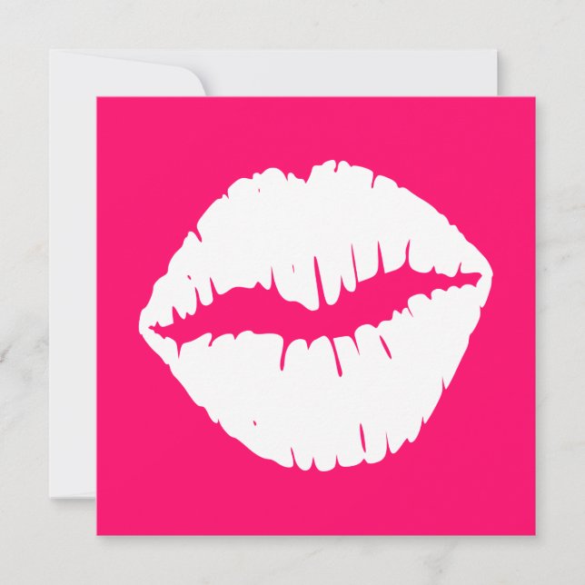 Pink and White Smooch (Front)