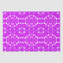 Pink and White Symmetrical Markings