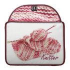Pink and White Variegated Knitter