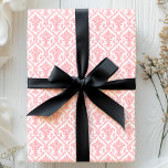 Pink and White Vintage Damask Pattern Wrapping Paper<br><div class="desc">Pink and White Vintage Damask Pattern Wrapping Paper. Perfect for putting that finishing touch on your gifts and it's great for birthdays,  Christmas,  anniversaries,  or weddings! Beautiful Trendy Modern Gift Wrapping Paper Design Patterns by Printable Pretty.</div>