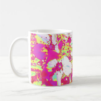Pink and Yellow Blossom Mug