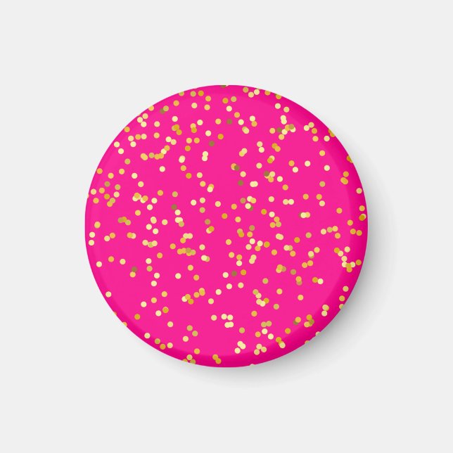 Pink and yellow magnet (Front)