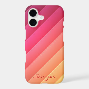 Pink and Yellow Striped