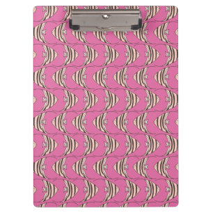 Pink Angel Fish Clipboard