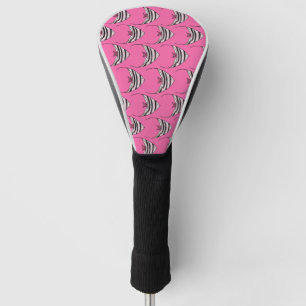 Pink Angel Fish Golf Head Cover