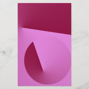 Pink Angle Stationery