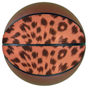 PINK ANIMAL PRINT BASKETBALL
