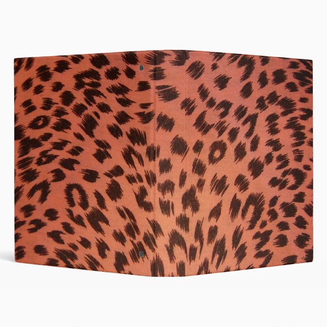 PINK ANIMAL PRINT BINDER (Background)