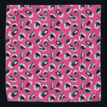 Pink Animal Print / Camo Pet Bandana<br><div class="desc">Pink Animal Print / Camo on Pink Background</div>