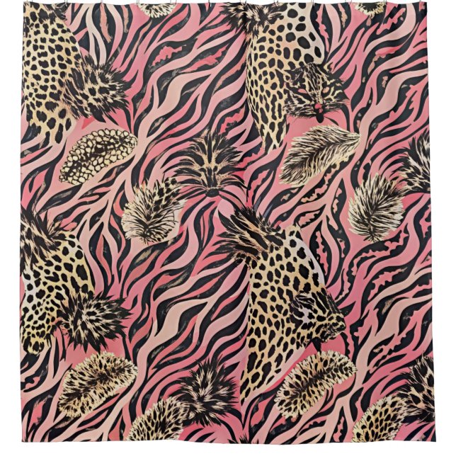 Pink Animal Print Fusion - Seamless Pattern (Front)