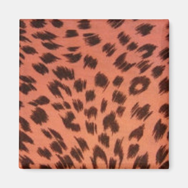 PINK ANIMAL PRINT MAGNET (Front)