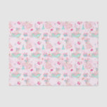 Pink & Aqua Beach Christmas Tissue Paper<br><div class="desc">PreppyPrint.com - Celebrate Christmas in style! Add your personalized touch. Transfer this design onto the products of your choice too! Please visit my designer store,  PreppyPrint.com,  for coordinating items.</div>