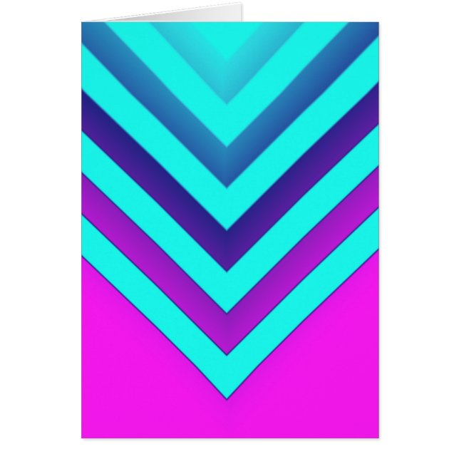 Pink & Aqua Chevron (Front)