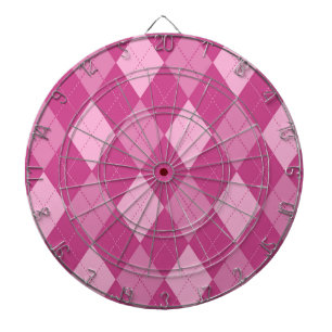 Pink Argyll Dartboard